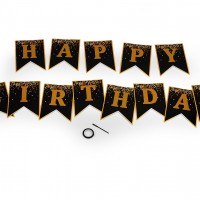 Dekorácia Happy Birthday girlanda 1sada