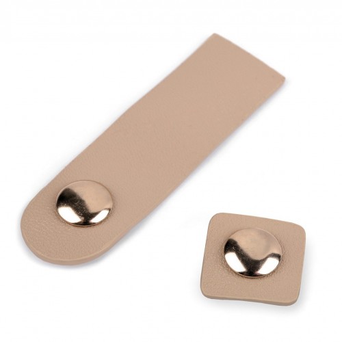 Magnetické zapínanie s eko kožou 20x70 mm1 - 1pár
