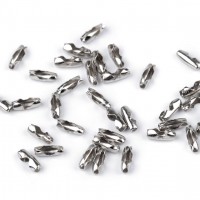 Spojka / koncovka na guličkovú retiazku 3x8 mm 100ks