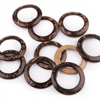 Kokosový krúžok/koliesko Ø50 mm macrame 10ks