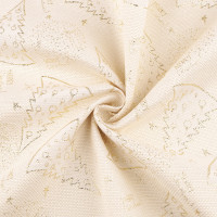Vianočný jacquard s lurexom 1m