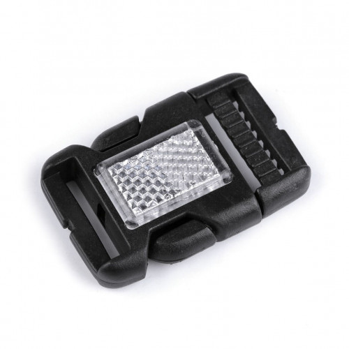 Spona trojzubec s odrazkou šírka 25 mm2 - 2pár