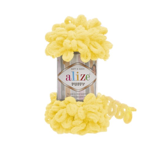 Alize Puffy 216 Žltá