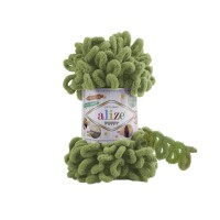 Alize Puffy 485 Korytnačia Zelená