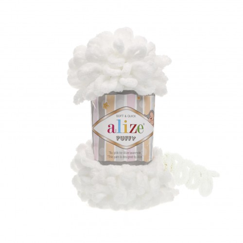 Alize Puffy 55 Biela