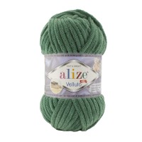 Alize Velluto 532 BOROVICOVÁ ZELENÁ