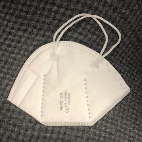 Respirátor FFP2, biela 5 ks, certifikovaný